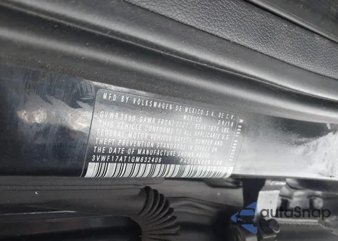 2016 Volkswagen Beetle 1.8T Classic z USA, uszkodzony, nr VIN 3VWF17AT1GM632406